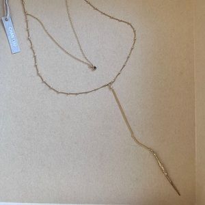 Chan Luu double layer necklace gold